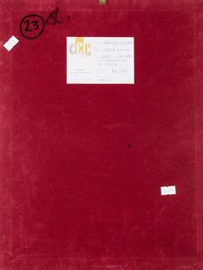 LUCIANO CARUSO : Senza titolo  - Asta La collezione Corinaldi di Poesia Visiva - Associazione Nazionale - Case d'Asta italiane