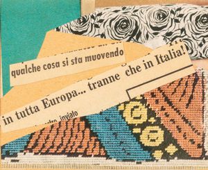 LAMBERTO PIGNOTTI : In tutta Europa  - Asta La collezione Corinaldi di Poesia Visiva - Associazione Nazionale - Case d'Asta italiane
