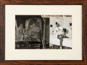 Franco Vaccari : Il contestatore timido  - Asta La collezione Corinaldi di Poesia Visiva - Associazione Nazionale - Case d'Asta italiane