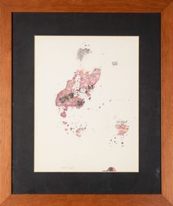 Maurizio Osti : Senza titolo  - Asta La collezione Corinaldi di Poesia Visiva - Associazione Nazionale - Case d'Asta italiane