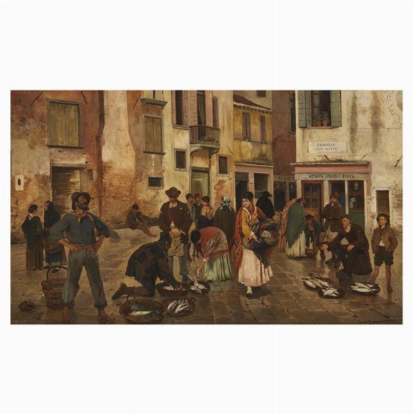 Franz Leo Ruben  - Asta Dipinti e Sculture del XIX secolo - Associazione Nazionale - Case d'Asta italiane