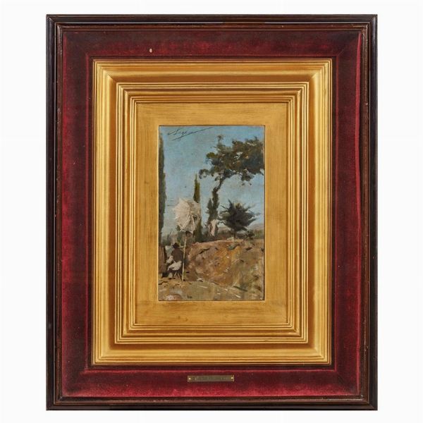 LEGA SILVESTRO : Silvestro Lega  - Asta Dipinti e Sculture del XIX secolo - Associazione Nazionale - Case d'Asta italiane