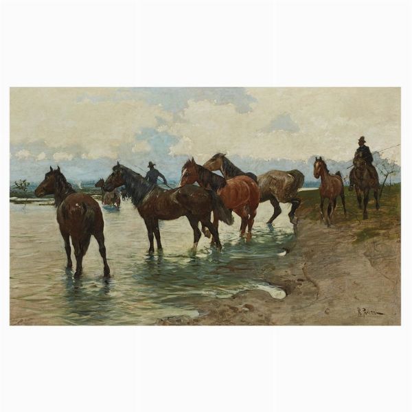 Ruggero Panerai  - Asta Dipinti e Sculture del XIX secolo - Associazione Nazionale - Case d'Asta italiane