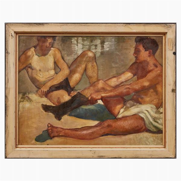 Spadini Armando : Armando Spadini  - Asta Dipinti e Sculture del XIX secolo - Associazione Nazionale - Case d'Asta italiane