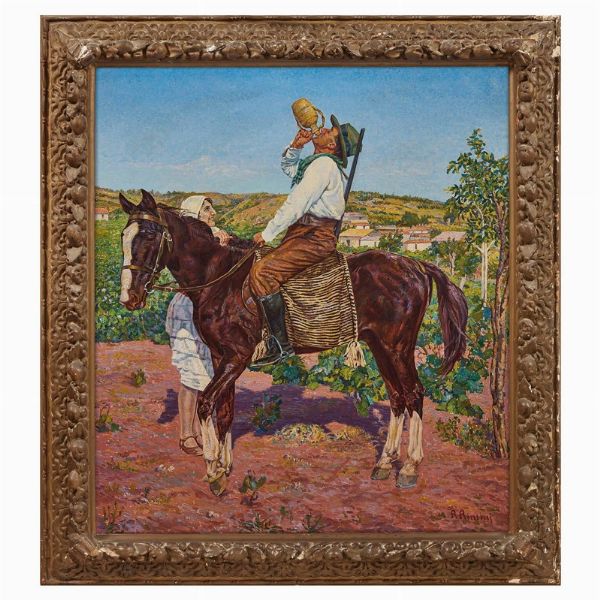 Roberto Rimini  - Asta Dipinti e Sculture del XIX secolo - Associazione Nazionale - Case d'Asta italiane