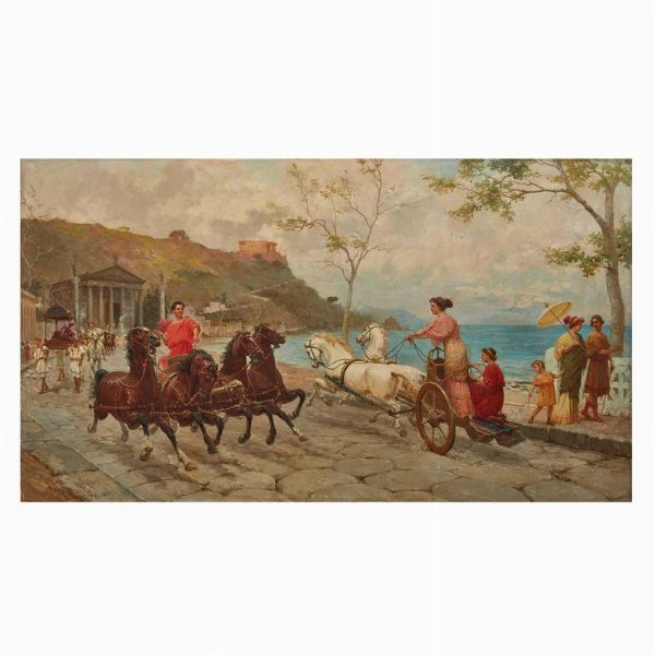 FORTI ETTORE : Ettore Forti  - Asta Dipinti e Sculture del XIX secolo - Associazione Nazionale - Case d'Asta italiane