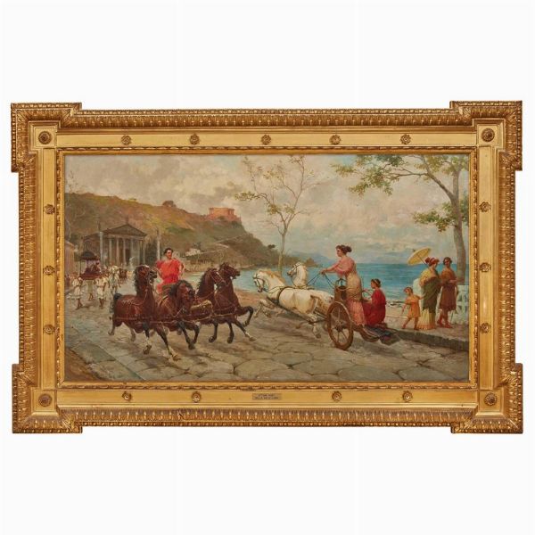 FORTI ETTORE : Ettore Forti  - Asta Dipinti e Sculture del XIX secolo - Associazione Nazionale - Case d'Asta italiane