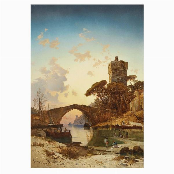 Hermann Corrodi  - Asta Dipinti e Sculture del XIX secolo - Associazione Nazionale - Case d'Asta italiane