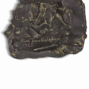 TROUBETZKOY : Paolo Troubetzkoy  - Asta Dipinti e Sculture del XIX secolo - Associazione Nazionale - Case d'Asta italiane