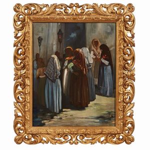 BIASI GIUSEPPE : Giuseppe Biasi  - Asta Dipinti e Sculture del XIX secolo - Associazione Nazionale - Case d'Asta italiane