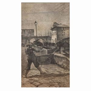 PUCCINI MARIO : Mario Puccini  - Asta Dipinti e Sculture del XIX secolo - Associazione Nazionale - Case d'Asta italiane