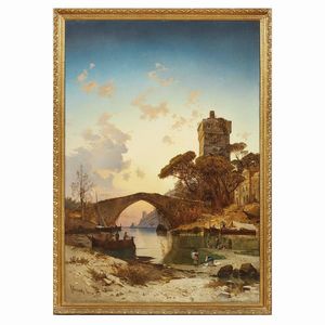 Hermann Corrodi  - Asta Dipinti e Sculture del XIX secolo - Associazione Nazionale - Case d'Asta italiane