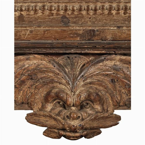 CORNICE DA SPECCHIO A EDICOLA, TOSCANA, 1560 CIRCA  - Asta Arte � ricerca | Dipinti sculture e oggetti d'arte da una raccolta fiorentina  - Associazione Nazionale - Case d'Asta italiane