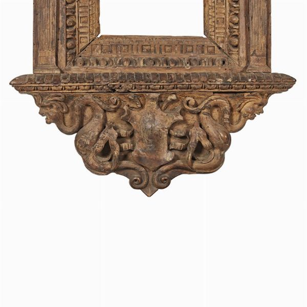 CORNICE DA SPECCHIO A EDICOLA, FIRENZE, 1530 CIRCA  - Asta Arte � ricerca | Dipinti sculture e oggetti d'arte da una raccolta fiorentina  - Associazione Nazionale - Case d'Asta italiane
