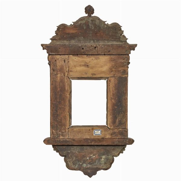 CORNICE DA SPECCHIO A EDICOLA, FIRENZE, 1530 CIRCA  - Asta Arte � ricerca | Dipinti sculture e oggetti d'arte da una raccolta fiorentina  - Associazione Nazionale - Case d'Asta italiane