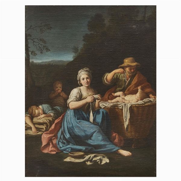 Giuseppe Gambarini  - Asta Arte � ricerca | Dipinti sculture e oggetti d'arte da una raccolta fiorentina  - Associazione Nazionale - Case d'Asta italiane