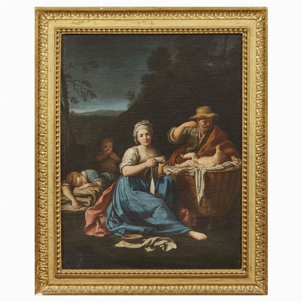 Giuseppe Gambarini  - Asta Arte � ricerca | Dipinti sculture e oggetti d'arte da una raccolta fiorentina  - Associazione Nazionale - Case d'Asta italiane