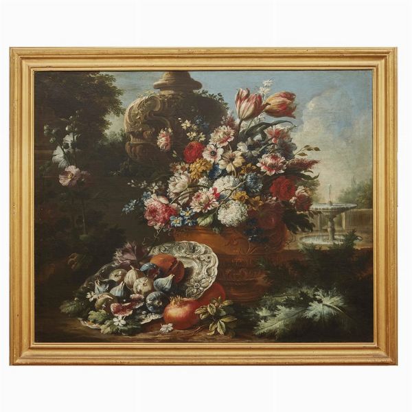 Gaspare Lopez detto Gasparo dei Fiori  - Asta Arte � ricerca | Dipinti sculture e oggetti d'arte da una raccolta fiorentina  - Associazione Nazionale - Case d'Asta italiane