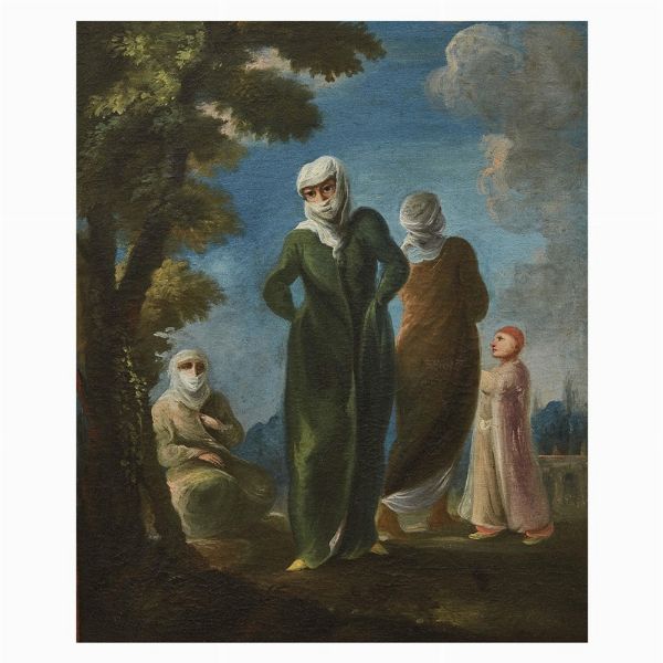 Artista del XVIII secolo  - Asta Arte � ricerca | Dipinti sculture e oggetti d'arte da una raccolta fiorentina  - Associazione Nazionale - Case d'Asta italiane