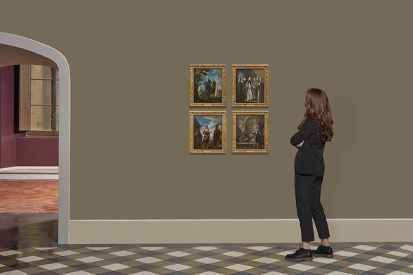 Artista del XVIII secolo  - Asta Arte � ricerca | Dipinti sculture e oggetti d'arte da una raccolta fiorentina  - Associazione Nazionale - Case d'Asta italiane