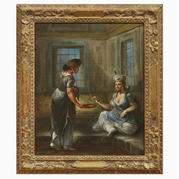 Artista del XVIII secolo  - Asta Arte � ricerca | Dipinti sculture e oggetti d'arte da una raccolta fiorentina  - Associazione Nazionale - Case d'Asta italiane