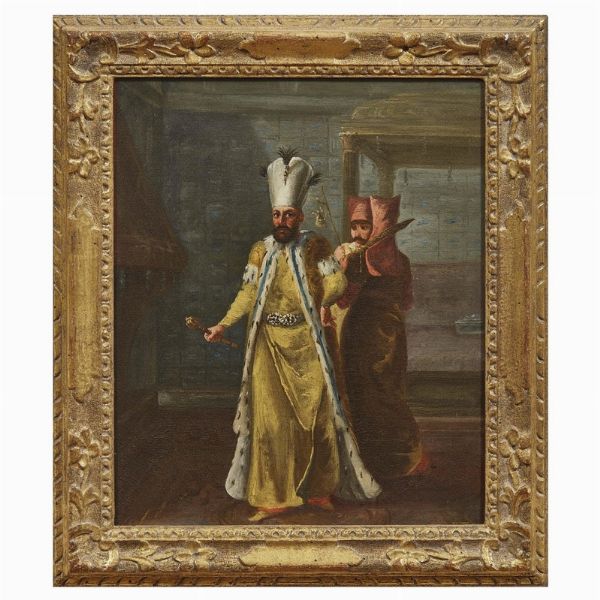 Artista del XVIII secolo  - Asta Arte � ricerca | Dipinti sculture e oggetti d'arte da una raccolta fiorentina  - Associazione Nazionale - Case d'Asta italiane