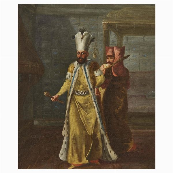 Artista del XVIII secolo  - Asta Arte � ricerca | Dipinti sculture e oggetti d'arte da una raccolta fiorentina  - Associazione Nazionale - Case d'Asta italiane