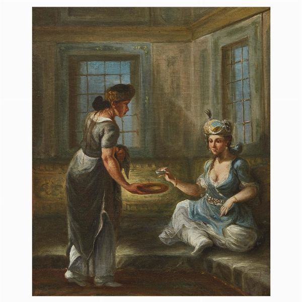 Artista del XVIII secolo  - Asta Arte � ricerca | Dipinti sculture e oggetti d'arte da una raccolta fiorentina  - Associazione Nazionale - Case d'Asta italiane