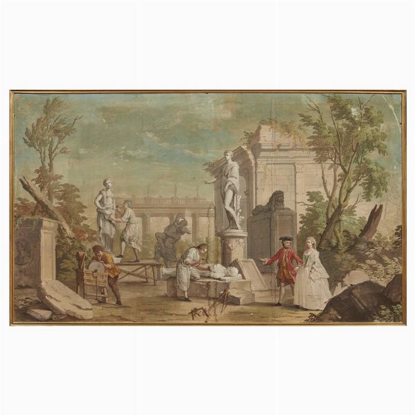 Artista toscano del sec. XVIII  - Asta Arte � ricerca | Dipinti sculture e oggetti d'arte da una raccolta fiorentina  - Associazione Nazionale - Case d'Asta italiane