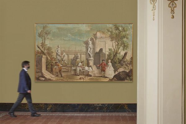Artista toscano del sec. XVIII  - Asta Arte � ricerca | Dipinti sculture e oggetti d'arte da una raccolta fiorentina  - Associazione Nazionale - Case d'Asta italiane