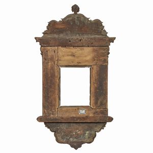 CORNICE DA SPECCHIO A EDICOLA, FIRENZE, 1530 CIRCA  - Asta Arte � ricerca | Dipinti sculture e oggetti d'arte da una raccolta fiorentina  - Associazione Nazionale - Case d'Asta italiane