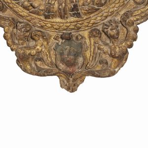 CORNICE DA SPECCHIO, SIENA, ANTONIO BARILI?, 1490-1500  - Asta Arte � ricerca | Dipinti sculture e oggetti d'arte da una raccolta fiorentina  - Associazione Nazionale - Case d'Asta italiane