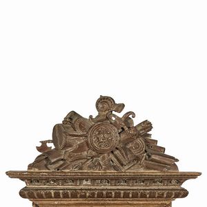 CORNICE A EDICOLA, FIRENZE, 1550 CIRCA  - Asta Arte � ricerca | Dipinti sculture e oggetti d'arte da una raccolta fiorentina  - Associazione Nazionale - Case d'Asta italiane