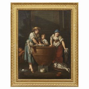 Giuseppe Gambarini  - Asta Arte � ricerca | Dipinti sculture e oggetti d'arte da una raccolta fiorentina  - Associazione Nazionale - Case d'Asta italiane