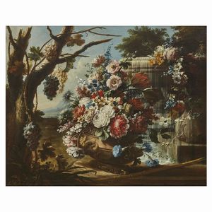 Gaspare Lopez detto Gasparo dei Fiori  - Asta Arte � ricerca | Dipinti sculture e oggetti d'arte da una raccolta fiorentina  - Associazione Nazionale - Case d'Asta italiane