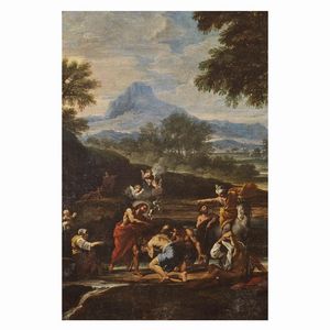 Scuola Romana, fine sec. XVII  - Asta Arte � ricerca | Dipinti sculture e oggetti d'arte da una raccolta fiorentina  - Associazione Nazionale - Case d'Asta italiane