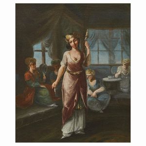 Artista del XVIII secolo  - Asta Arte � ricerca | Dipinti sculture e oggetti d'arte da una raccolta fiorentina  - Associazione Nazionale - Case d'Asta italiane