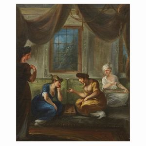 Artista del XVIII secolo  - Asta Arte � ricerca | Dipinti sculture e oggetti d'arte da una raccolta fiorentina  - Associazione Nazionale - Case d'Asta italiane