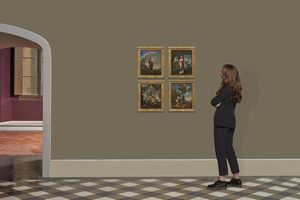 Artista del XVIII secolo  - Asta Arte � ricerca | Dipinti sculture e oggetti d'arte da una raccolta fiorentina  - Associazione Nazionale - Case d'Asta italiane