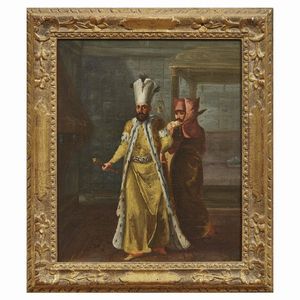 Artista del XVIII secolo  - Asta Arte � ricerca | Dipinti sculture e oggetti d'arte da una raccolta fiorentina  - Associazione Nazionale - Case d'Asta italiane