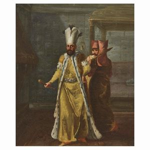 Artista del XVIII secolo  - Asta Arte � ricerca | Dipinti sculture e oggetti d'arte da una raccolta fiorentina  - Associazione Nazionale - Case d'Asta italiane