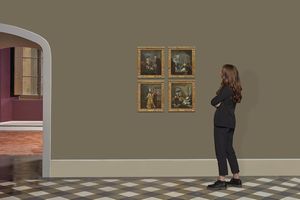 Artista del XVIII secolo  - Asta Arte  ricerca | Dipinti sculture e oggetti d'arte da una raccolta fiorentina  - Associazione Nazionale - Case d'Asta italiane