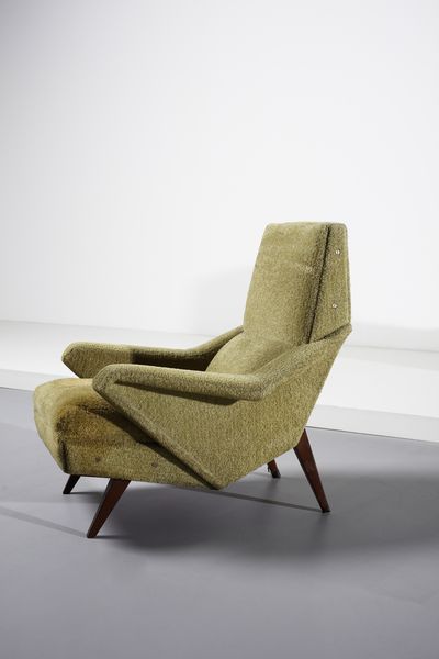 ZONCADA NINO (1898 - 1988) : Coppia di poltrone  - Asta Asta 383 | DESIGN E ARTI DECORATIVE DEL NOVECENTO - FINE DESIGN Tradizionale - Associazione Nazionale - Case d'Asta italiane