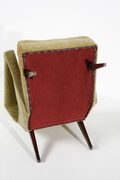 ZONCADA NINO (1898 - 1988) : Coppia di poltrone  - Asta Asta 383 | DESIGN E ARTI DECORATIVE DEL NOVECENTO - FINE DESIGN Tradizionale - Associazione Nazionale - Case d'Asta italiane