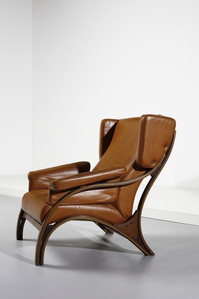 GIAMPIERO VITELLI & TITINA AMMANNATI : Coppia di poltrone Minore per Giuseppe Rossi di Albizzate  - Asta Asta 383 | DESIGN E ARTI DECORATIVE DEL NOVECENTO - FINE DESIGN Tradizionale - Associazione Nazionale - Case d'Asta italiane