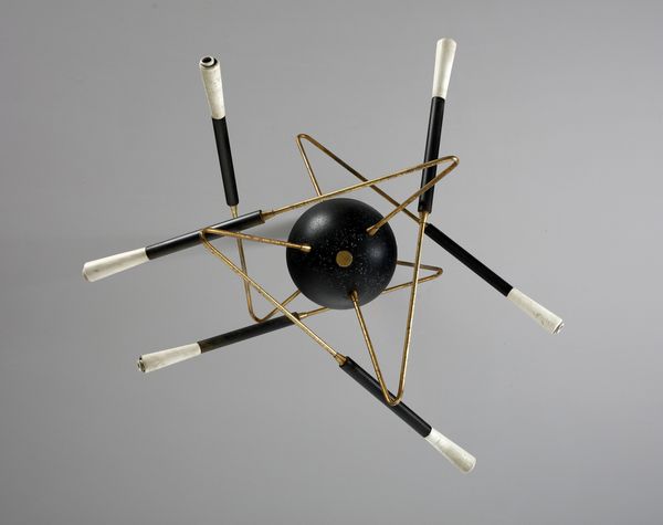 STILNOVO : Lampada a sospensione Ragno  - Asta Asta 383 | DESIGN E ARTI DECORATIVE DEL NOVECENTO - FINE DESIGN Tradizionale - Associazione Nazionale - Case d'Asta italiane