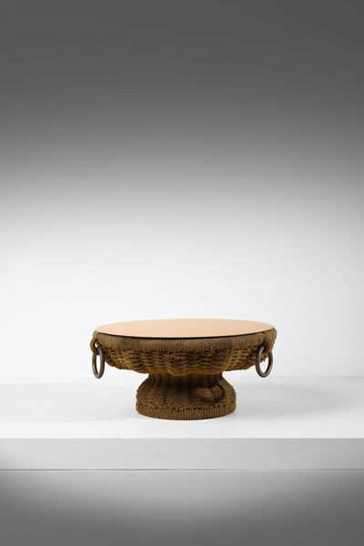 CECCHI MARZIO (1940 - 1990) : Tavolino da salotto  - Asta Asta 383 | DESIGN E ARTI DECORATIVE DEL NOVECENTO - FINE DESIGN Tradizionale - Associazione Nazionale - Case d'Asta italiane