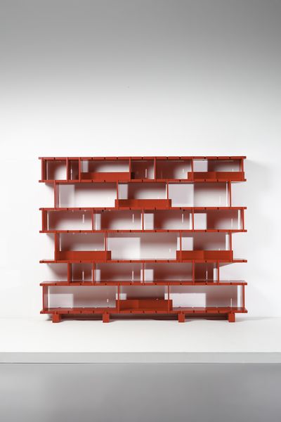 VIGANO' VITTORIANO (1919 - 1996) : Libreria  - Asta Asta 383 | DESIGN E ARTI DECORATIVE DEL NOVECENTO - FINE DESIGN Tradizionale - Associazione Nazionale - Case d'Asta italiane