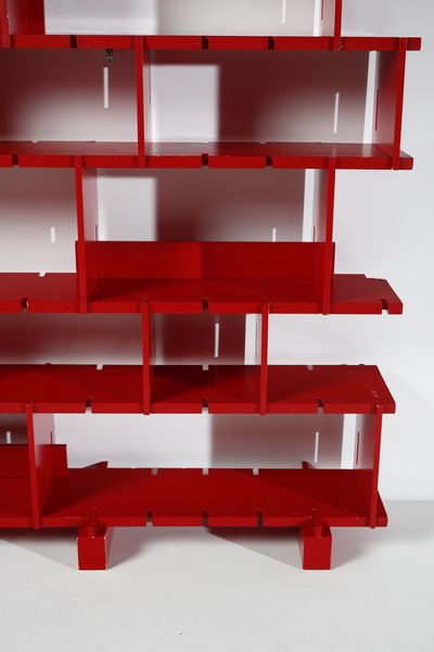 VIGANO' VITTORIANO (1919 - 1996) : Libreria  - Asta Asta 383 | DESIGN E ARTI DECORATIVE DEL NOVECENTO - FINE DESIGN Tradizionale - Associazione Nazionale - Case d'Asta italiane