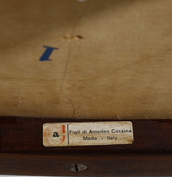 DE CARLI CARLO (1910 - 1999) : Quattordici sedie 693  per Figli di Amedeo Cassina, Meda  - Asta Asta 383 | DESIGN E ARTI DECORATIVE DEL NOVECENTO - FINE DESIGN Tradizionale - Associazione Nazionale - Case d'Asta italiane